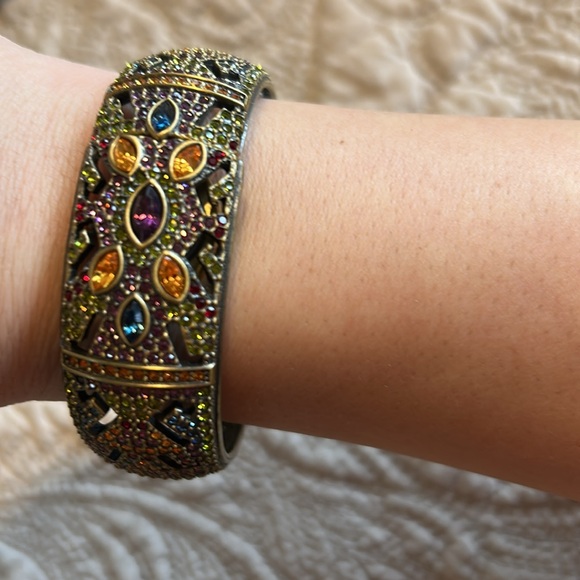 Vintage Heidi Daus Cuff with Hidden Watch - Picture 6 of 6
